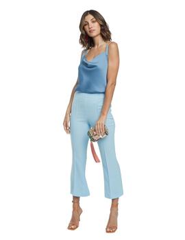 Alba Conde Pantalon Celeste