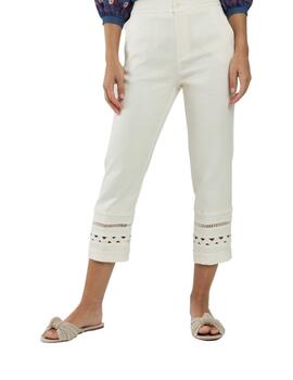 Alba Conde Pantalon Crudo