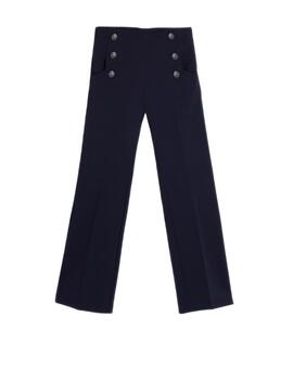 Vilagallo  Pantalón Navy Kn S