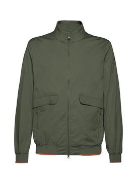 Geox M Eolo Bomber - Stretch Mixed Olivine