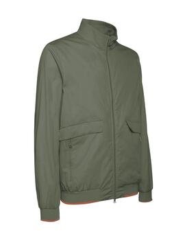 Geox M Eolo Bomber - Stretch Mixed Olivine
