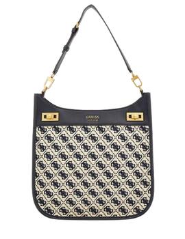 Guess Bolsos Katey Large Hobo  Navy Logo