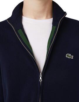 Jersey de hombre en algodón ecológico con cuello alto