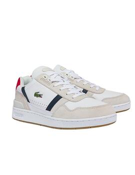 Lacoste T-Clip 0120 2 Sma Wht/Nvy/Red