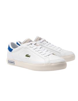 Lacoste Powercourt 123 2 Sma Wht/Dk Blu