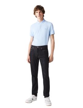 Lacoste Pantalon 5 Poches Washed Rinse