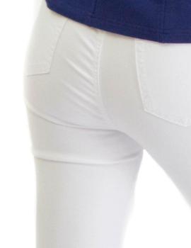 Pantalón LVX Cler Cinco Bolsillos Blanco Mujer