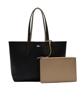 Lacoste Shopping Bag Noir Krema