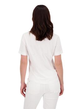 Monari T-Shirt Schriftenmix Off-White