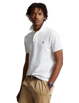  Polo Ralph Lauren De Piqué Custom Slim Fit Blanco