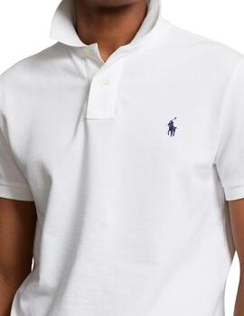  Polo Ralph Lauren De Piqué Custom Slim Fit Blanco