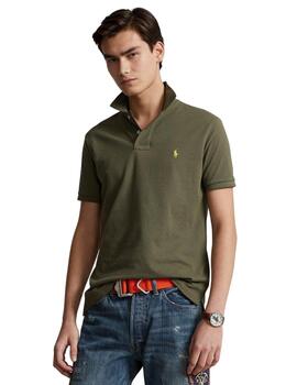 Ralph Lauren Basic Mesh-Ssl-Knt  Medium Green