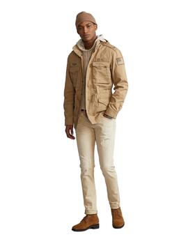 Ralph Lauren Cotton Herringbone-M65 Hb Combat  Bei