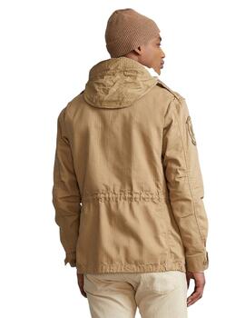 Ralph Lauren Cotton Herringbone-M65 Hb Combat  Bei