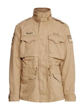 Ralph Lauren Cotton Herringbone-M65 Hb Combat  Bei