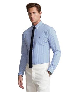 Ralph Lauren 60/1 Ctn Str Poplin-Cubdppcs  Blue