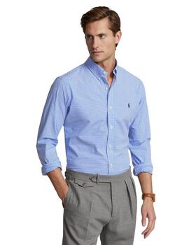 Ralph Lauren 60/1 Ctn Str Poplin-Cubdppcs  Blue