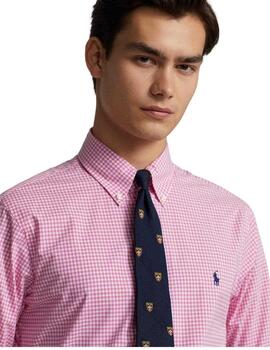 Ralph Lauren 60/1 Ctn Str Poplin-Cubdppcs  Pink