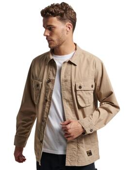 Superdry Camisa Canyon Sand Brown