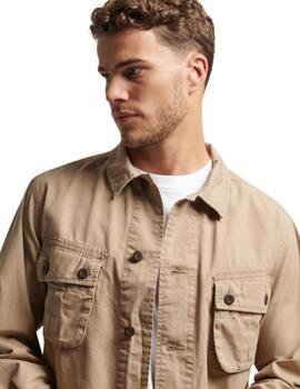 Superdry Camisa Canyon Sand Brown