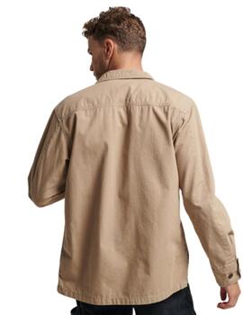 Superdry Camisa Canyon Sand Brown