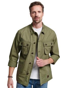 Superdry Camisa Olive Khaki