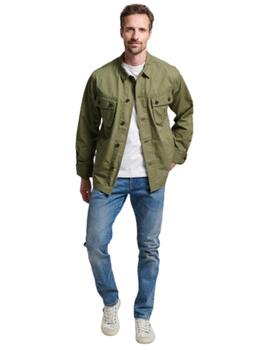 Superdry Camisa Olive Khaki