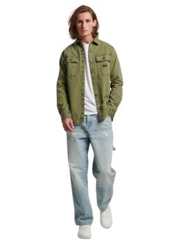 Superdry Camisa Olive Khaki