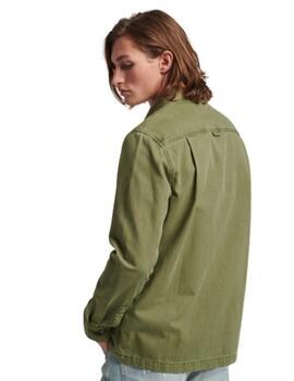 Superdry Camisa Olive Khaki