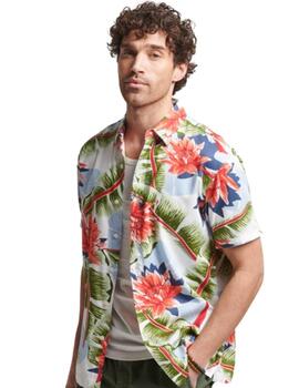 Superdry Camisa Optic Banana Leaf