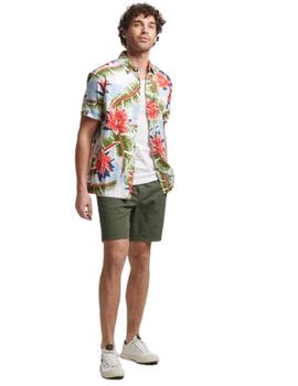 Superdry Camisa Optic Banana Leaf