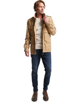 Superdry Cazadora Classic Tan Brown