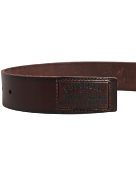 Superdry Cinturón Brown