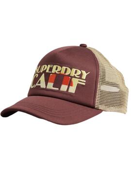 Superdry Gorro Brown Chicory Coffee
