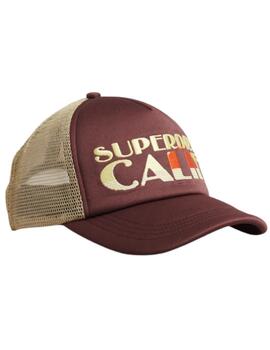 Superdry Gorro Brown Chicory Coffee