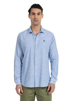 El Pulpo Camisa Relax Stripes  Azul Celeste