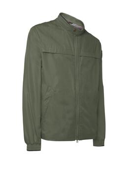 Geox M Siron Short Jacket - Polyest Olivine