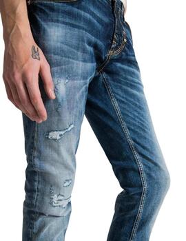 Antony Morato Pantalon Denim Blu Denim