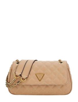 Guess Bolsos Giully Mini Cnvrtble Xbdy Flap  Beige