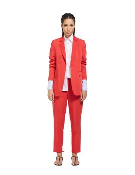 Skills & Genes Pantalones  Mujer Rojo