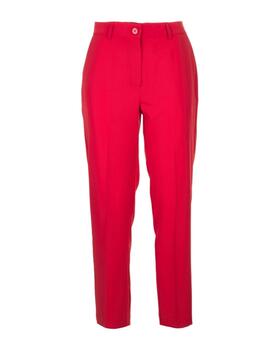 Skills & Genes Pantalones  Mujer Rojo