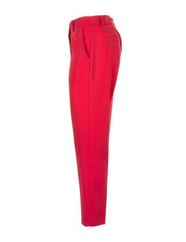 Skills & Genes Pantalones  Mujer Rojo