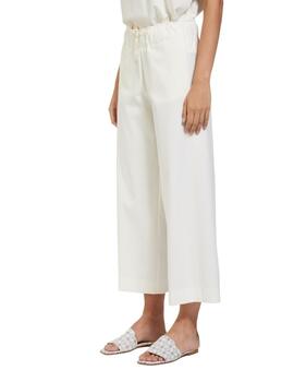 Skills & Genes Pantalones  Mujer Blanco