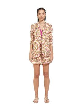 Skills & Genes Blazer  Mujer Blanco