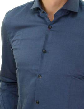 Camisa Hugo Boss Kason Azul Marino Hombre