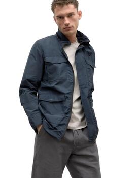 Ecoalf Badaalf Jacket Man Midnight Navy