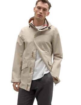 Ecoalf Cachialf Jacket Man White Sand