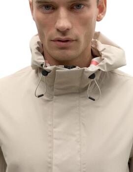 Ecoalf Cachialf Jacket Man White Sand