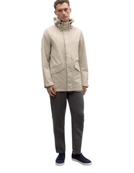 Ecoalf Cachialf Jacket Man White Sand