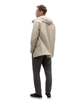 Ecoalf Cachialf Jacket Man White Sand